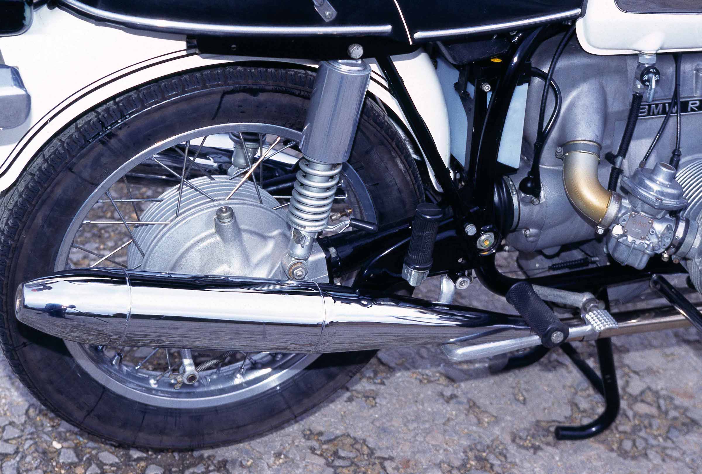 BMW R75 exhaust