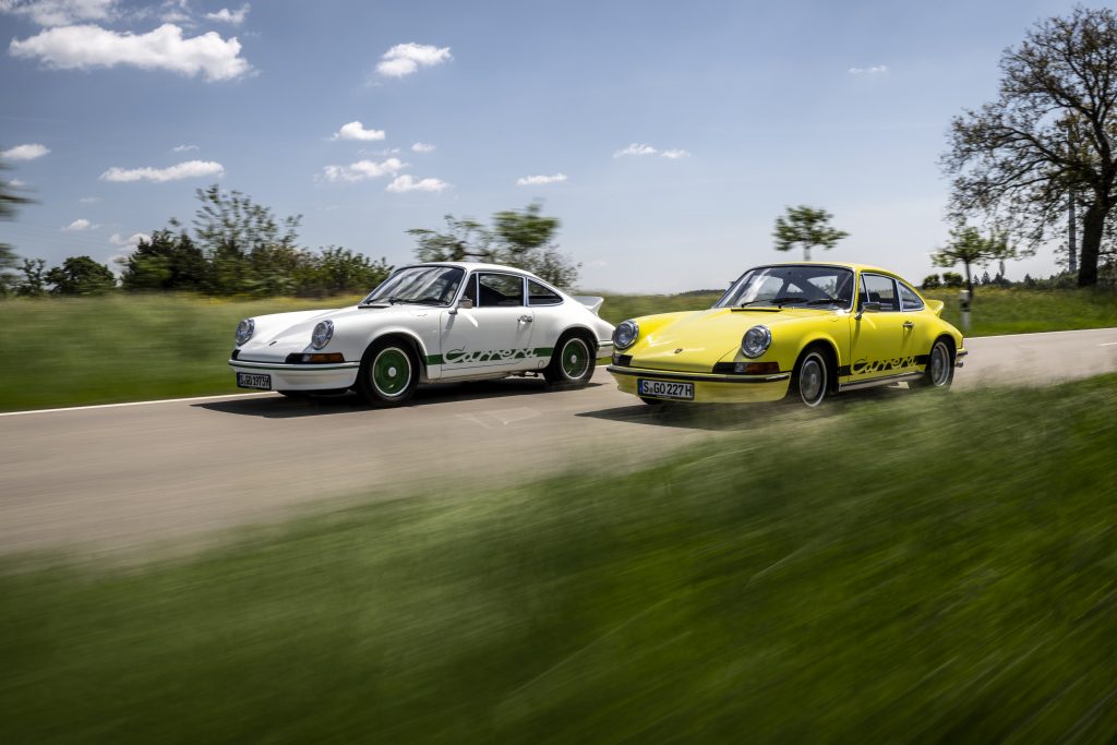 Porsche 911 Carrera 2.7 RS Sport and Touring