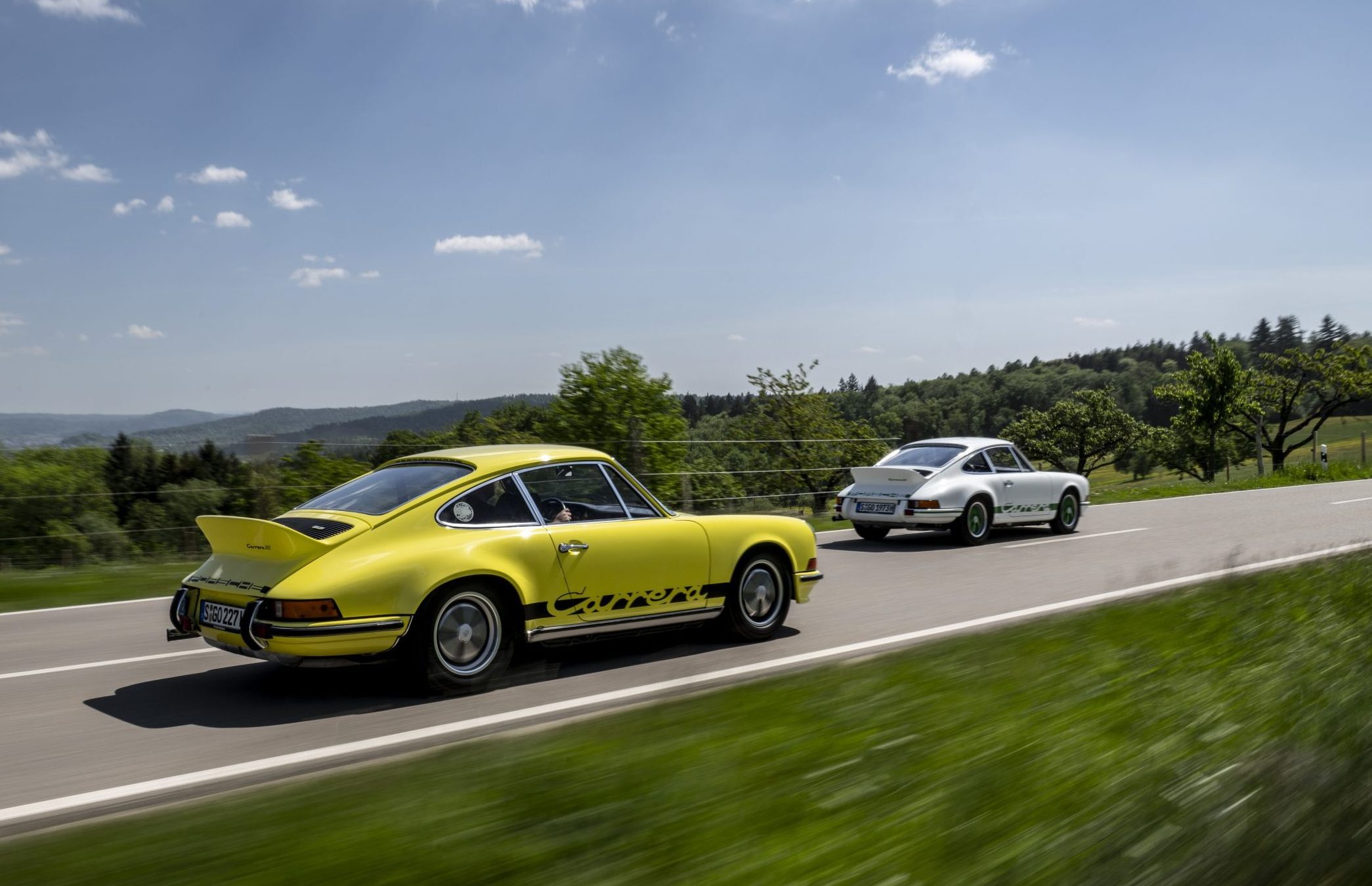 Gold standard: As the Porsche 911  RS Sport and Touring turn 50, we  drive them | Hagerty UK