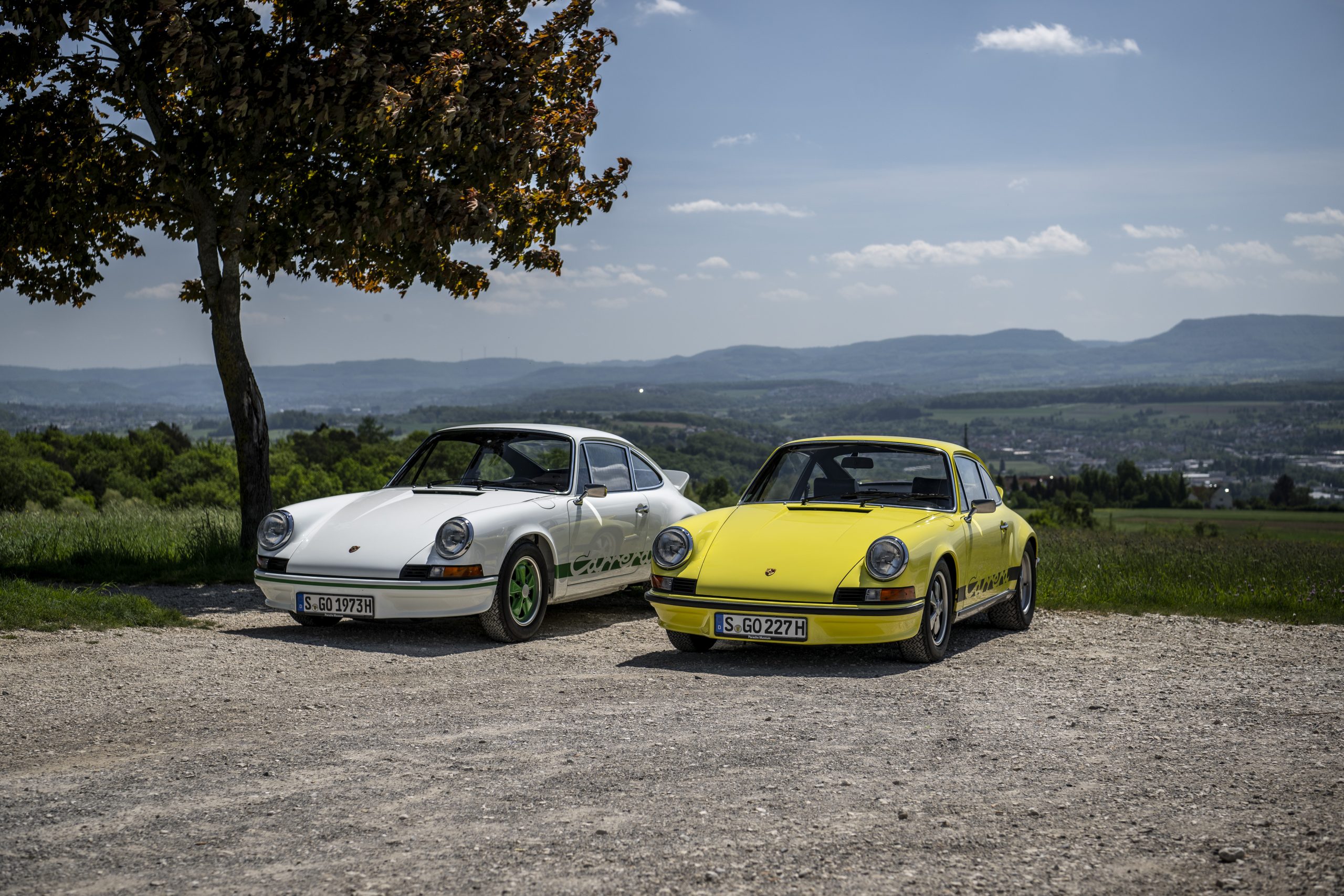 Porsche 911 2.7 RS Sport and Touring comparison