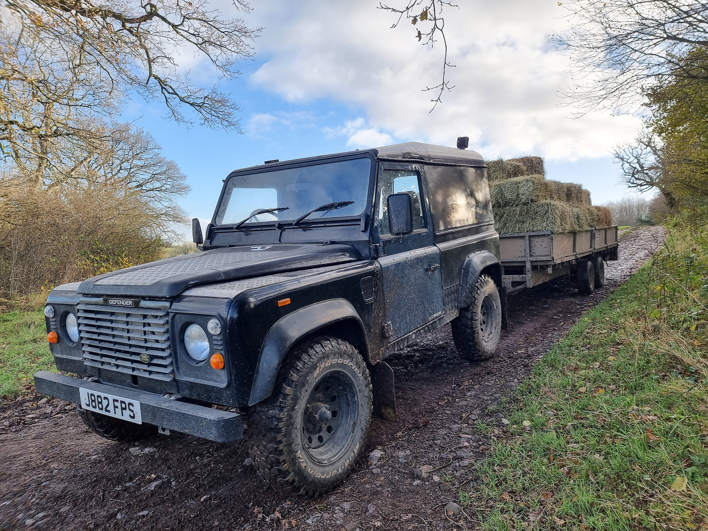 Work hard in silence: £24,000 electric conversion for farm-favourite Defender