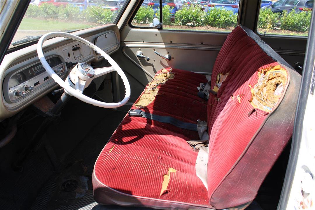 ACA Chevrolet Corvair van interior