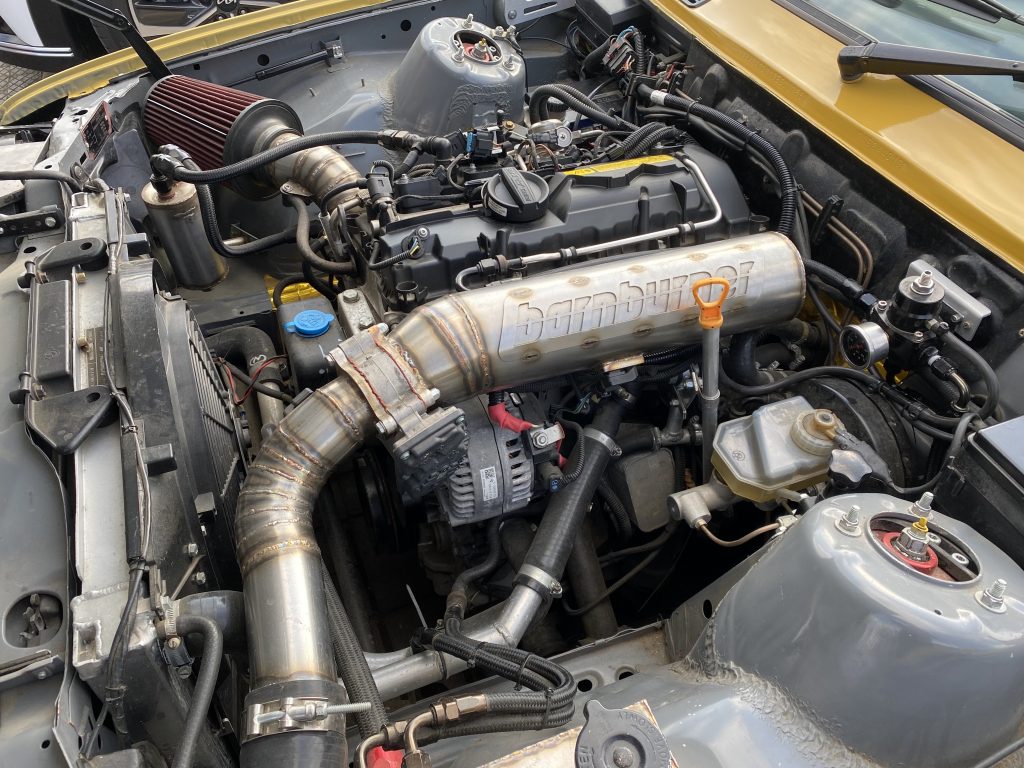 Mini Cooper S Challenge car engine
