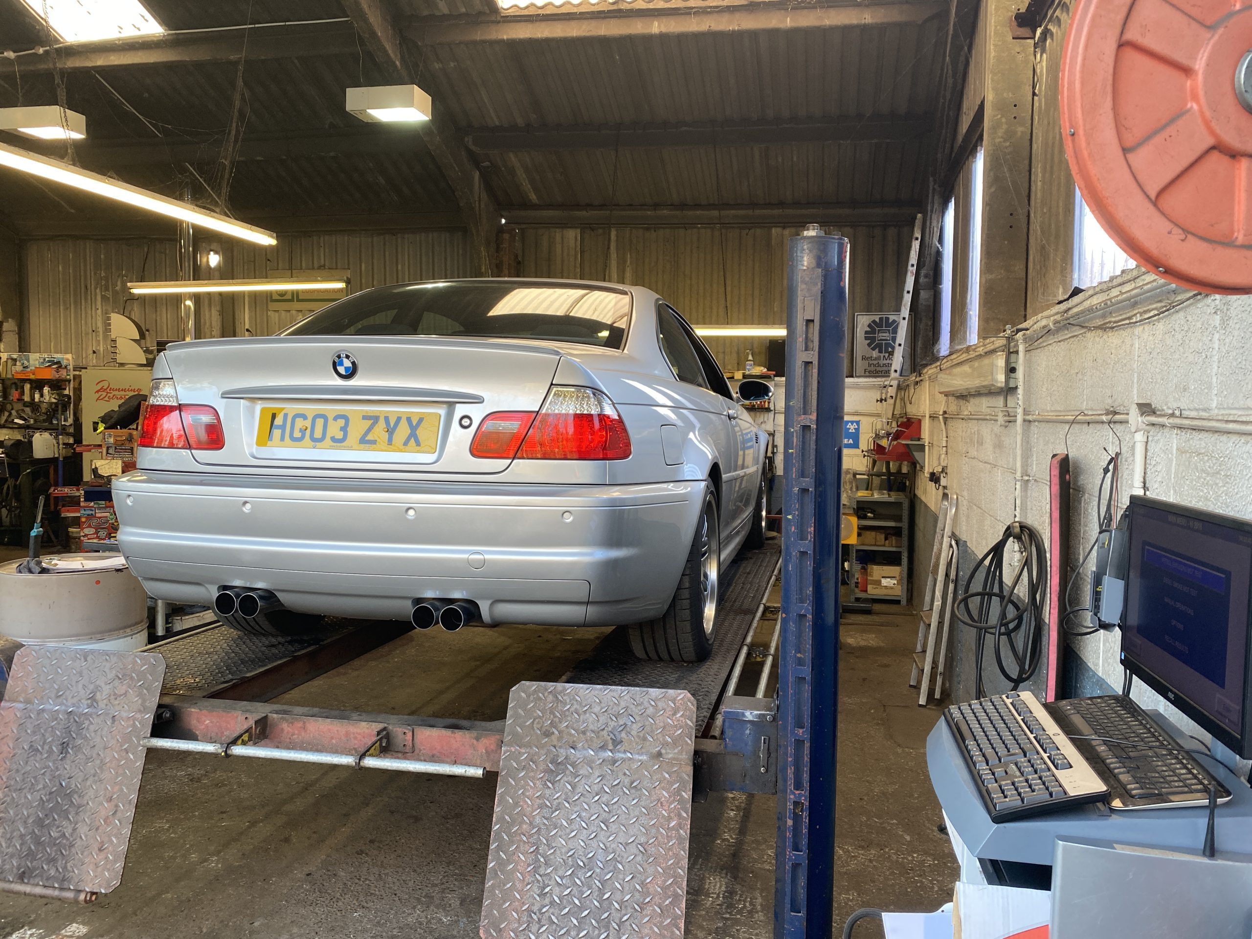 BMW 3 (E46) Car cabin