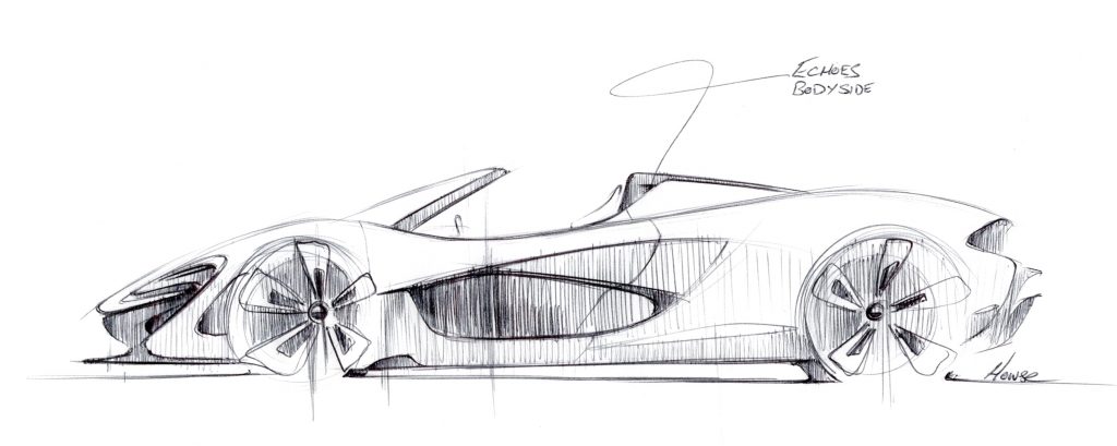 Lanzante P1 Spider sketch