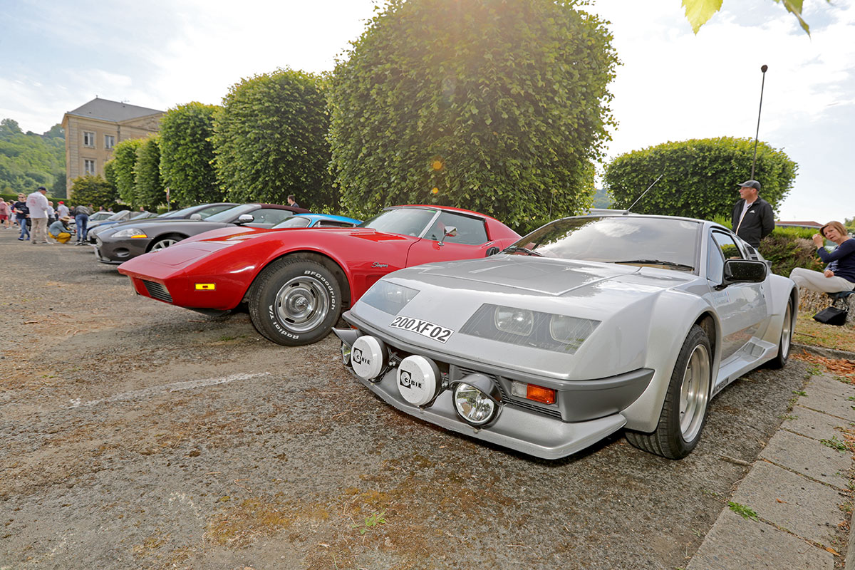 Laon Historic Alpine Corvette