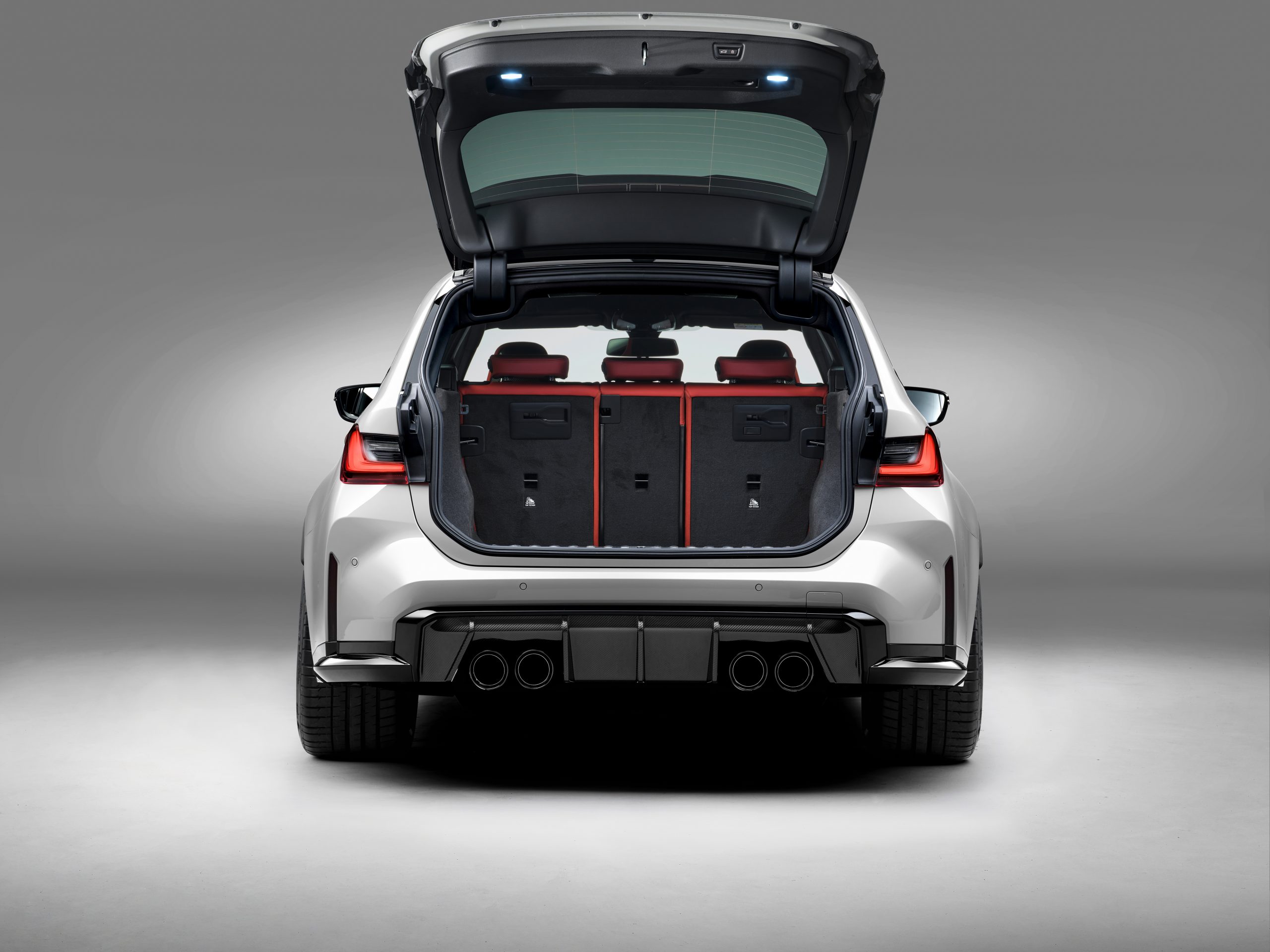 The BMW M3 Touring has 500 litre boot