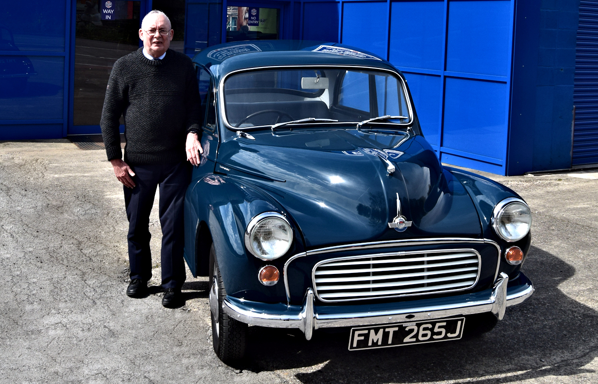 Once traded for a Rolls-Royce, the last Morris Minor made is now in a museum