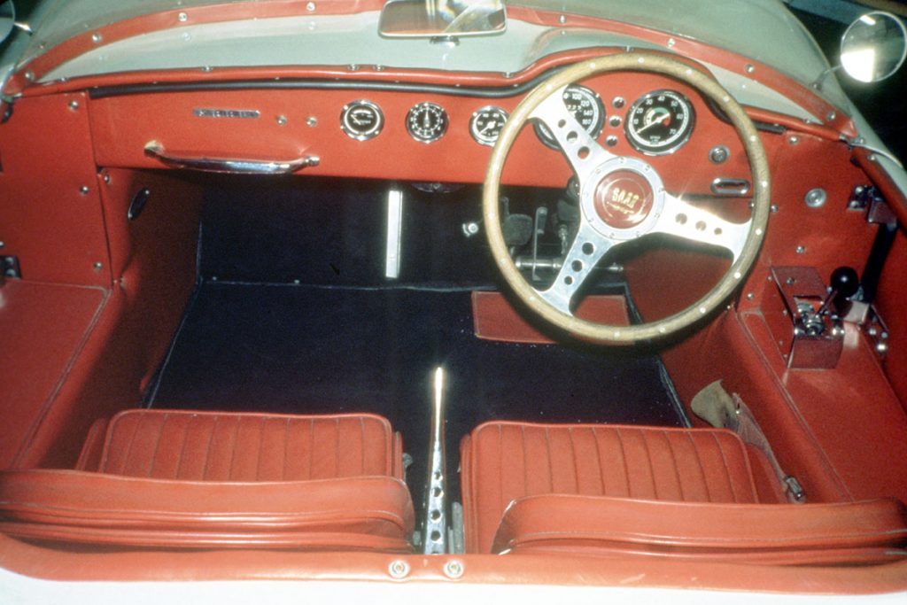 Saab Sonett interior