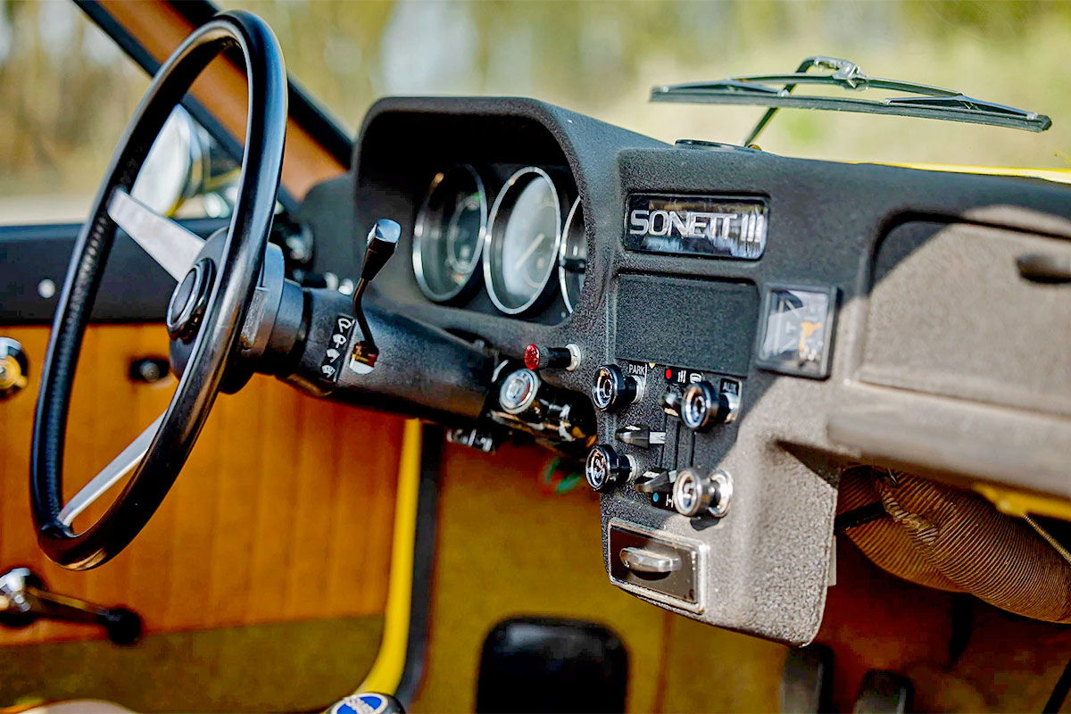 Saab Sonett 3 interior
