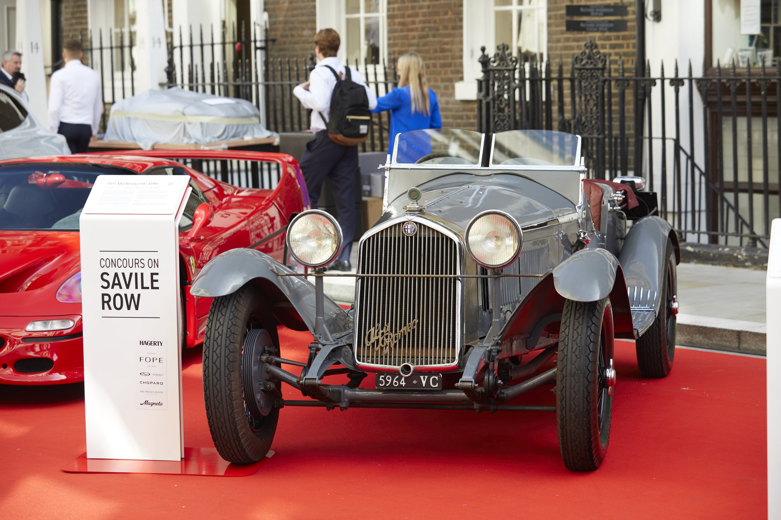 Hagerty Concours on Savile Row