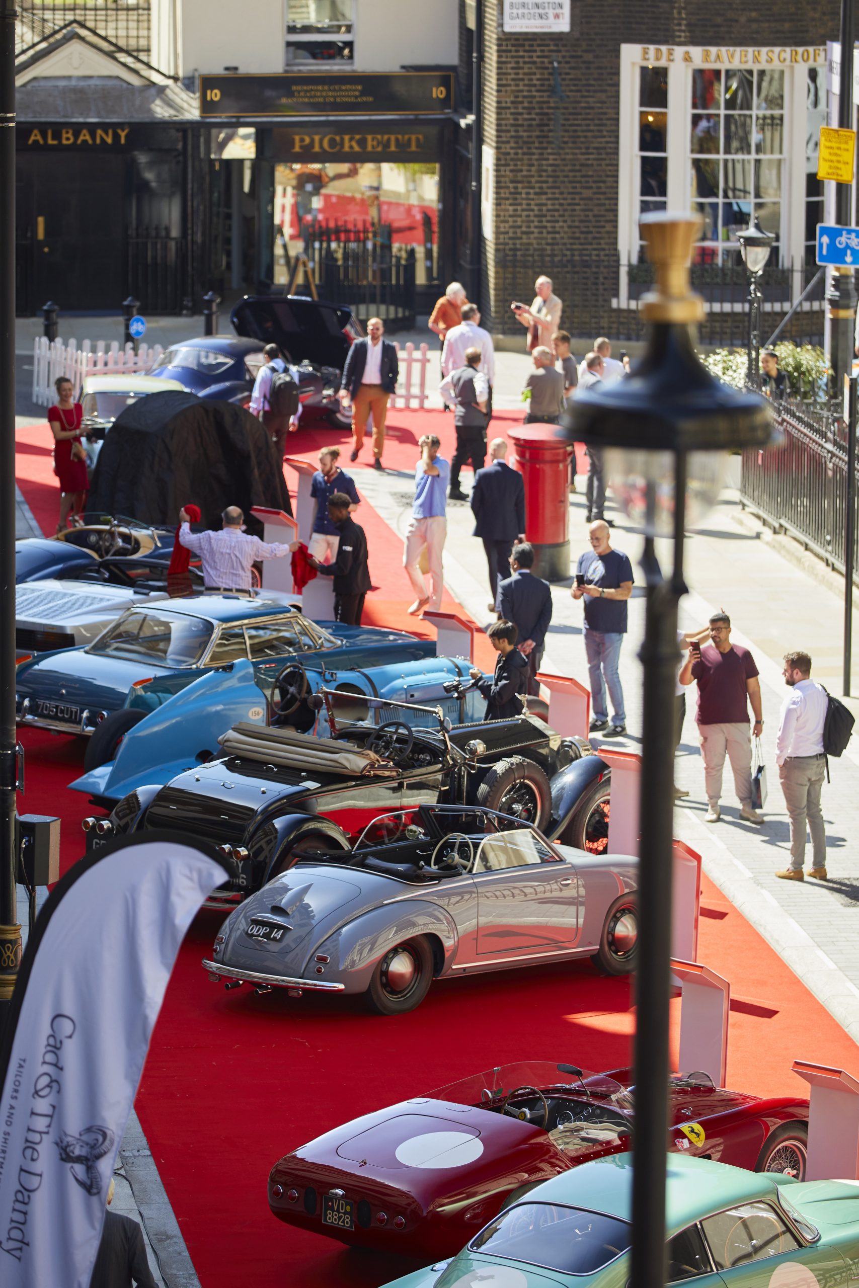 Hagerty Concours on Savile Row