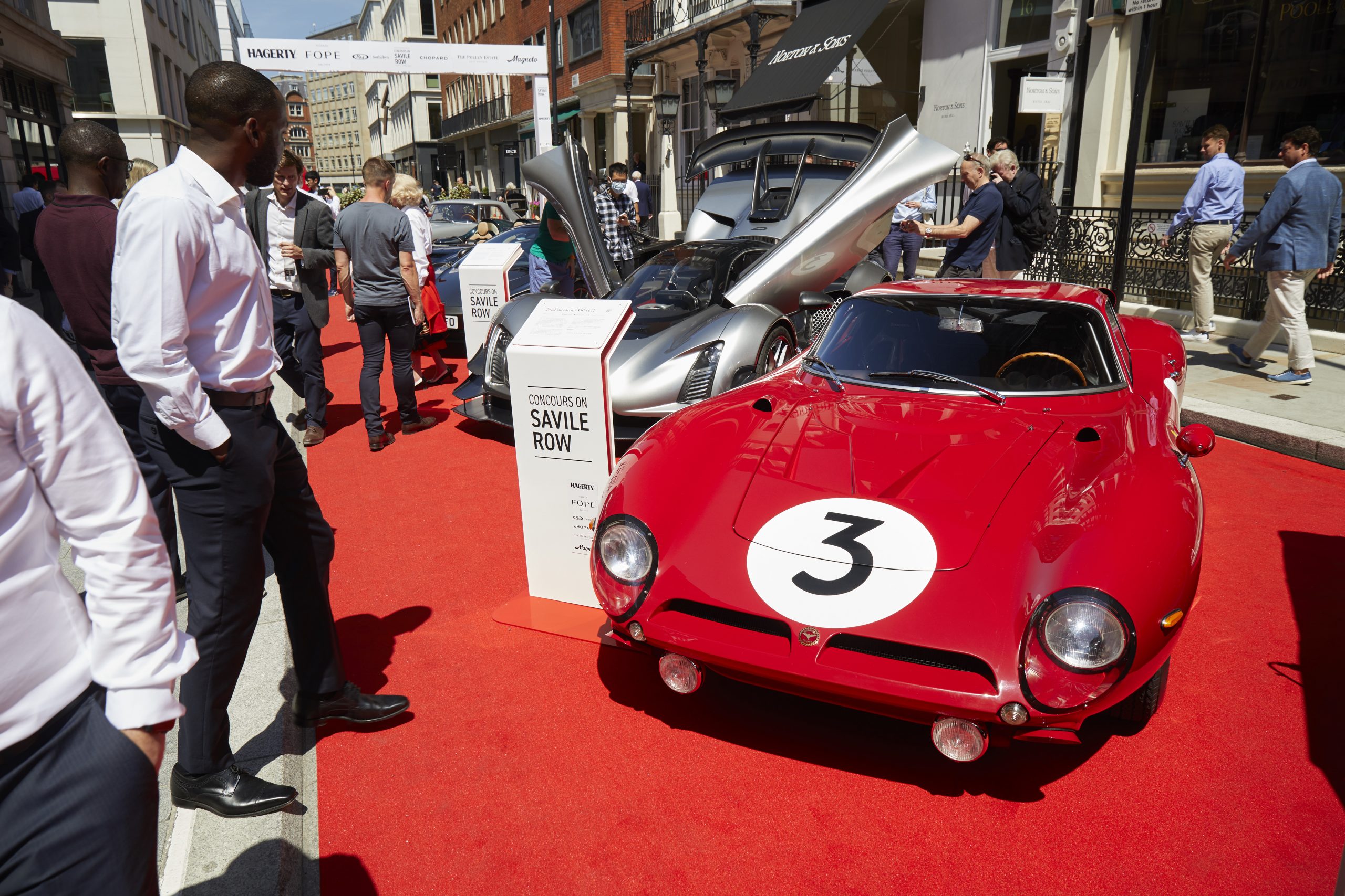 Hagerty Concours on Savile Row