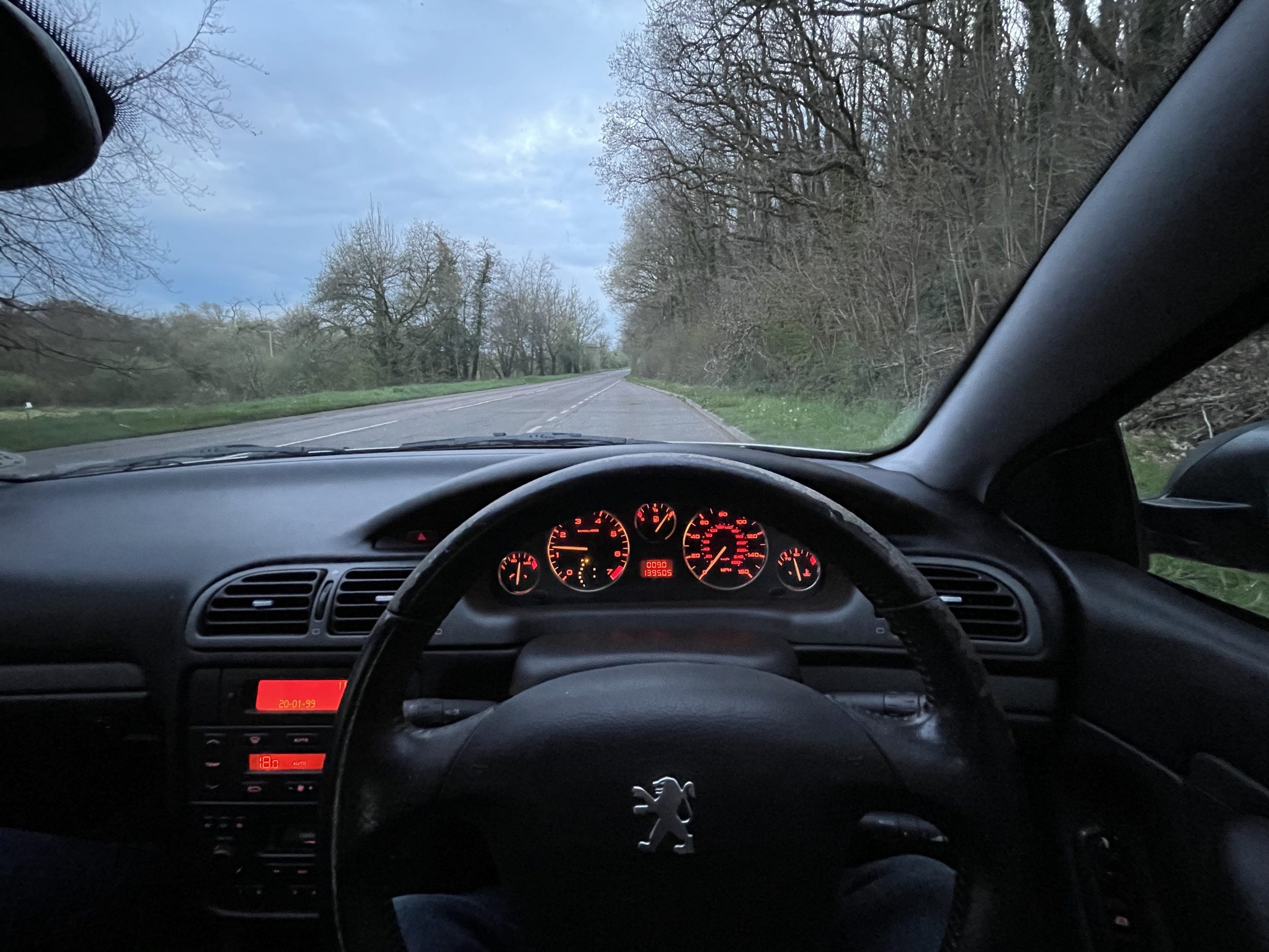 Peugeot 406 Coupe interior