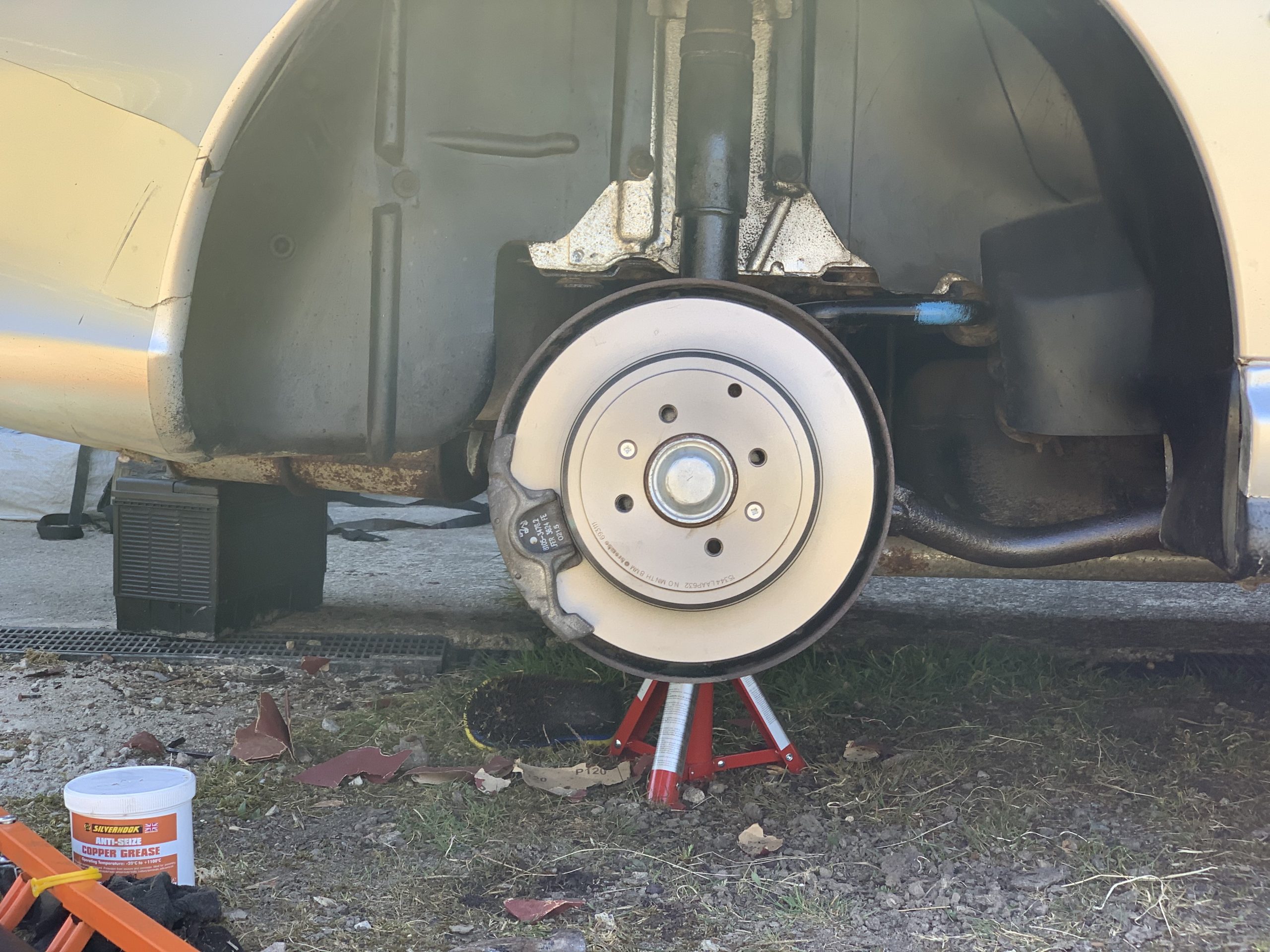 Peugeot 406 Coupe brake disc