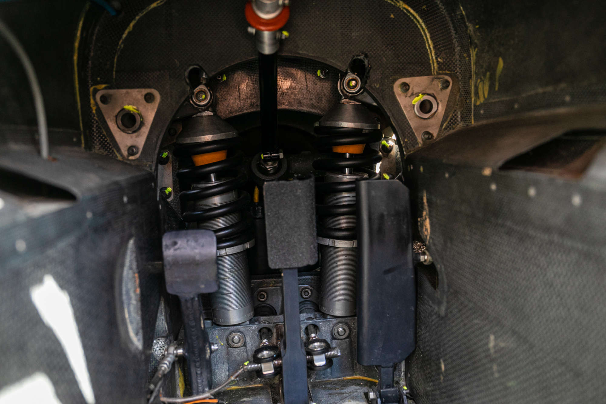 EuroBrun F1 cockpit