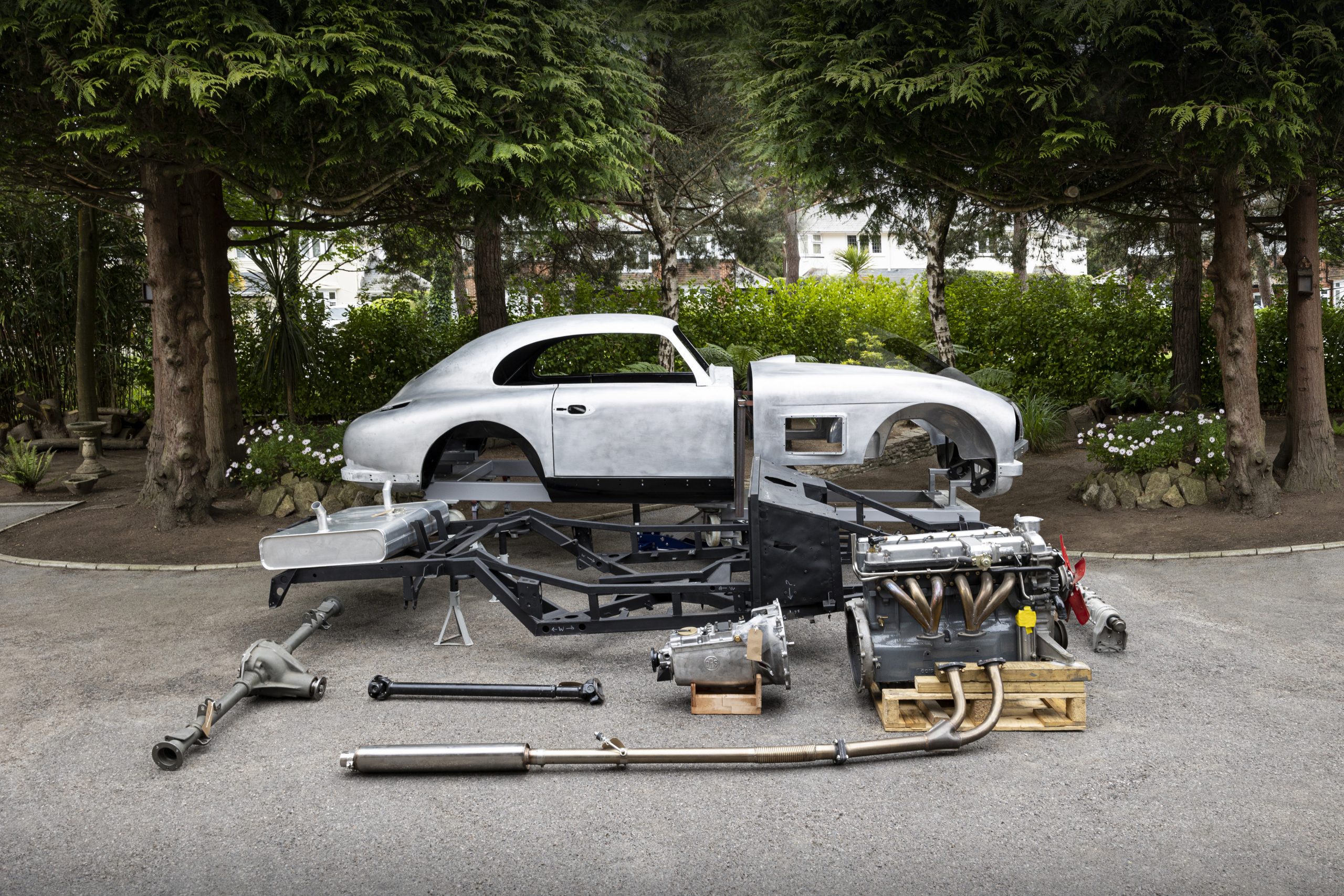 The first production Aston Martin DB2