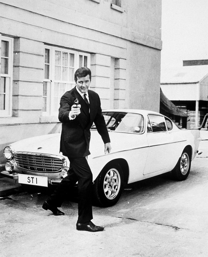 Roger Moore The Saint Volvo