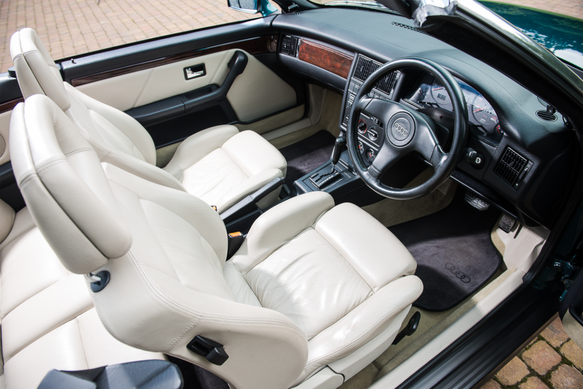 Audi Cabriolet interior