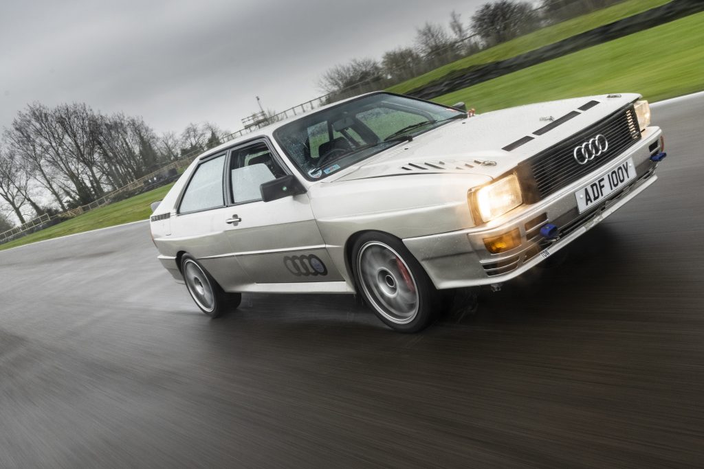 Audi Quattro track test