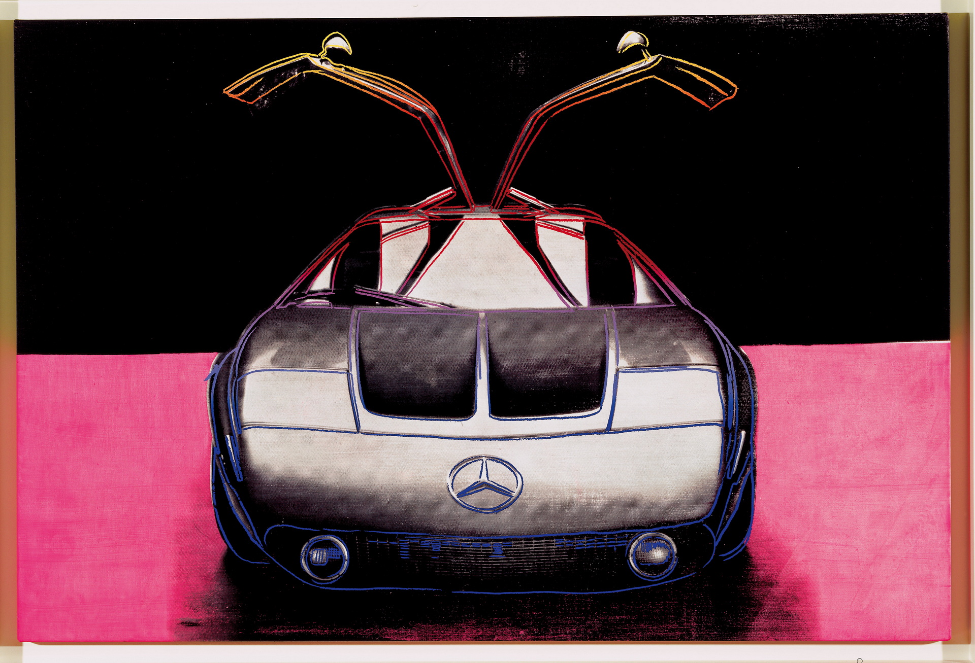 Andy Warhol’s rarely seen Mercedes paintings will divide opinion – again