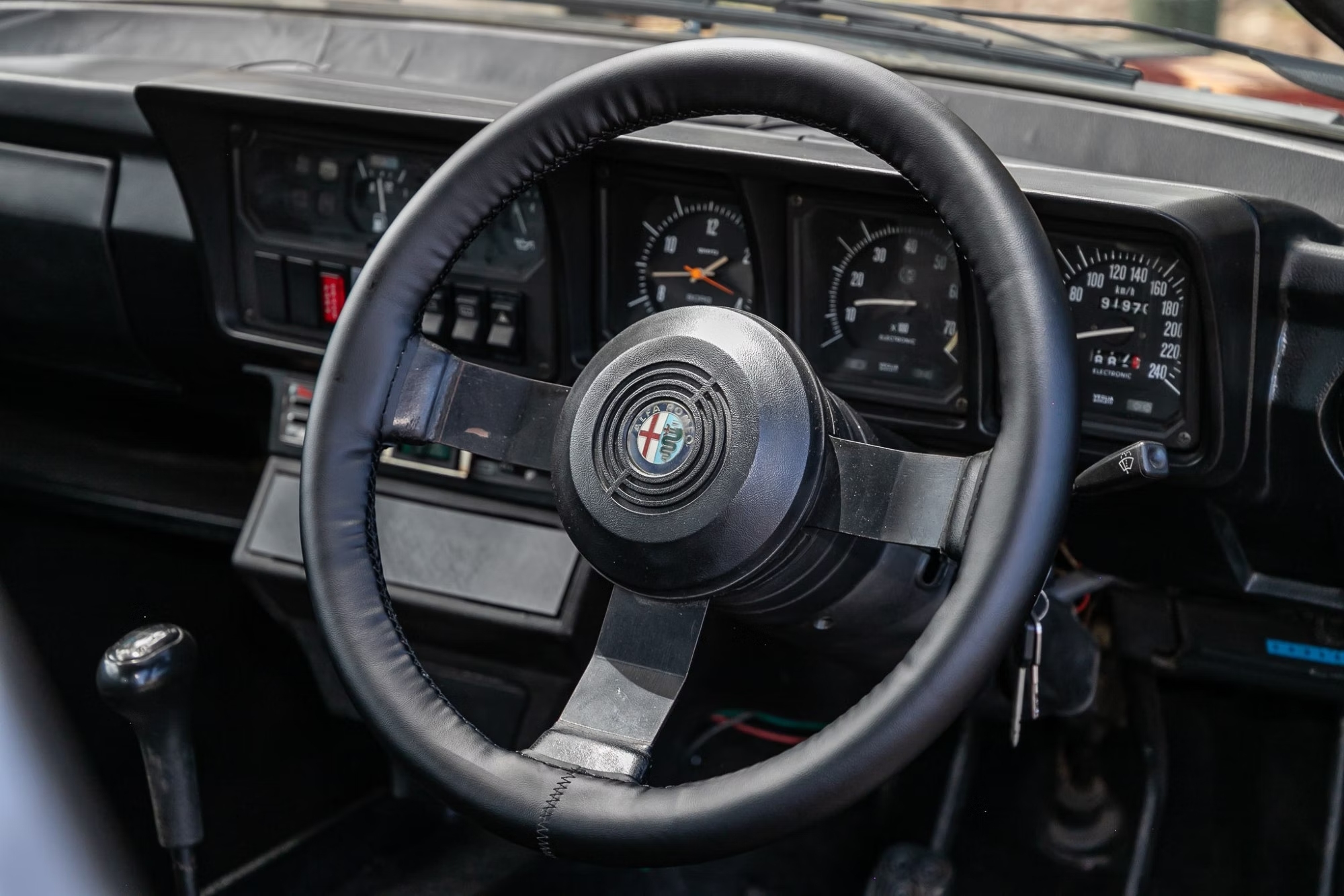 Alfa GTV6 steering wheel