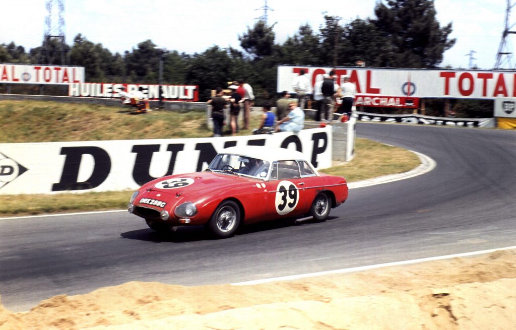 Paddy Hopkirk at Le Mans