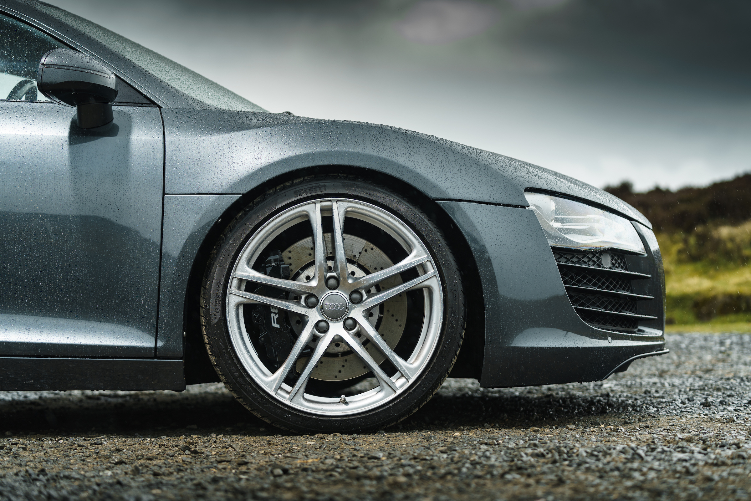 Audi R8 wheel