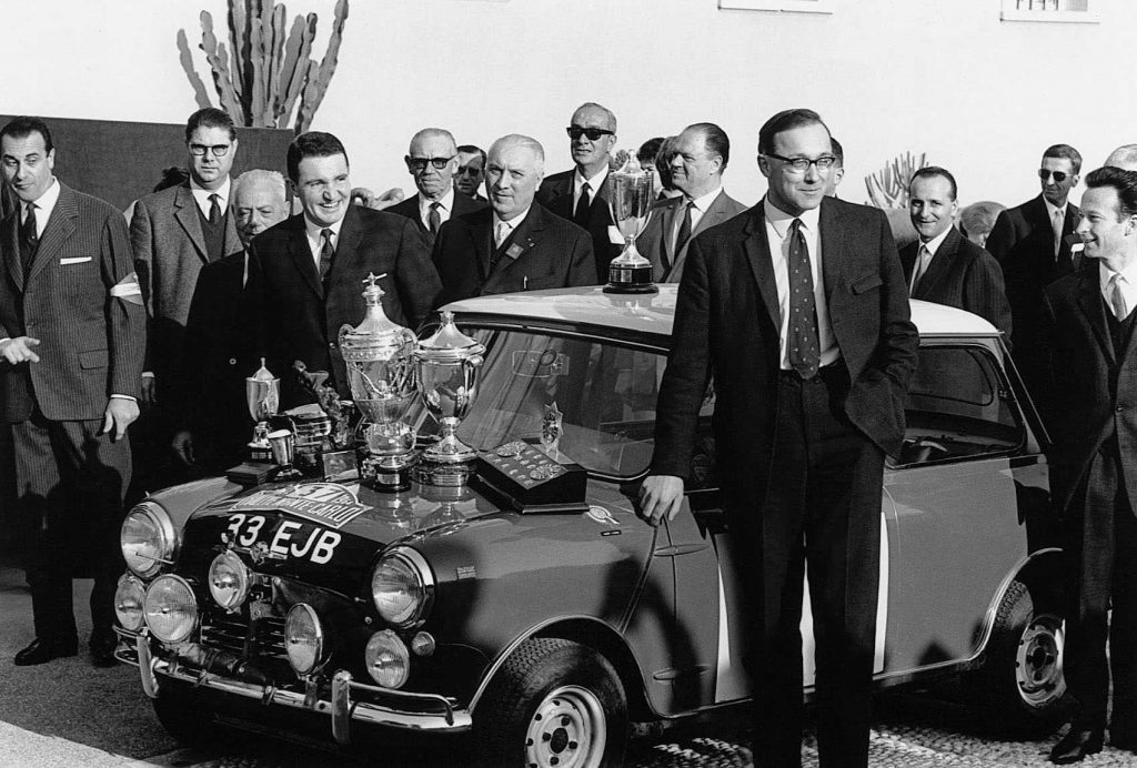 Paddy Hopkirk and co-driver Henry Liddon