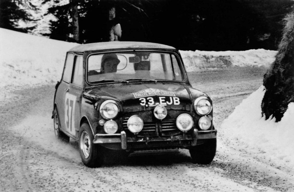 Paddy Hopkirk on the 1964 Monte Carlo Rally