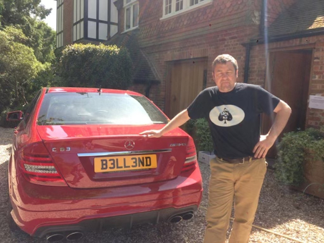 Tom Kerridge Mercedes C63 AMG