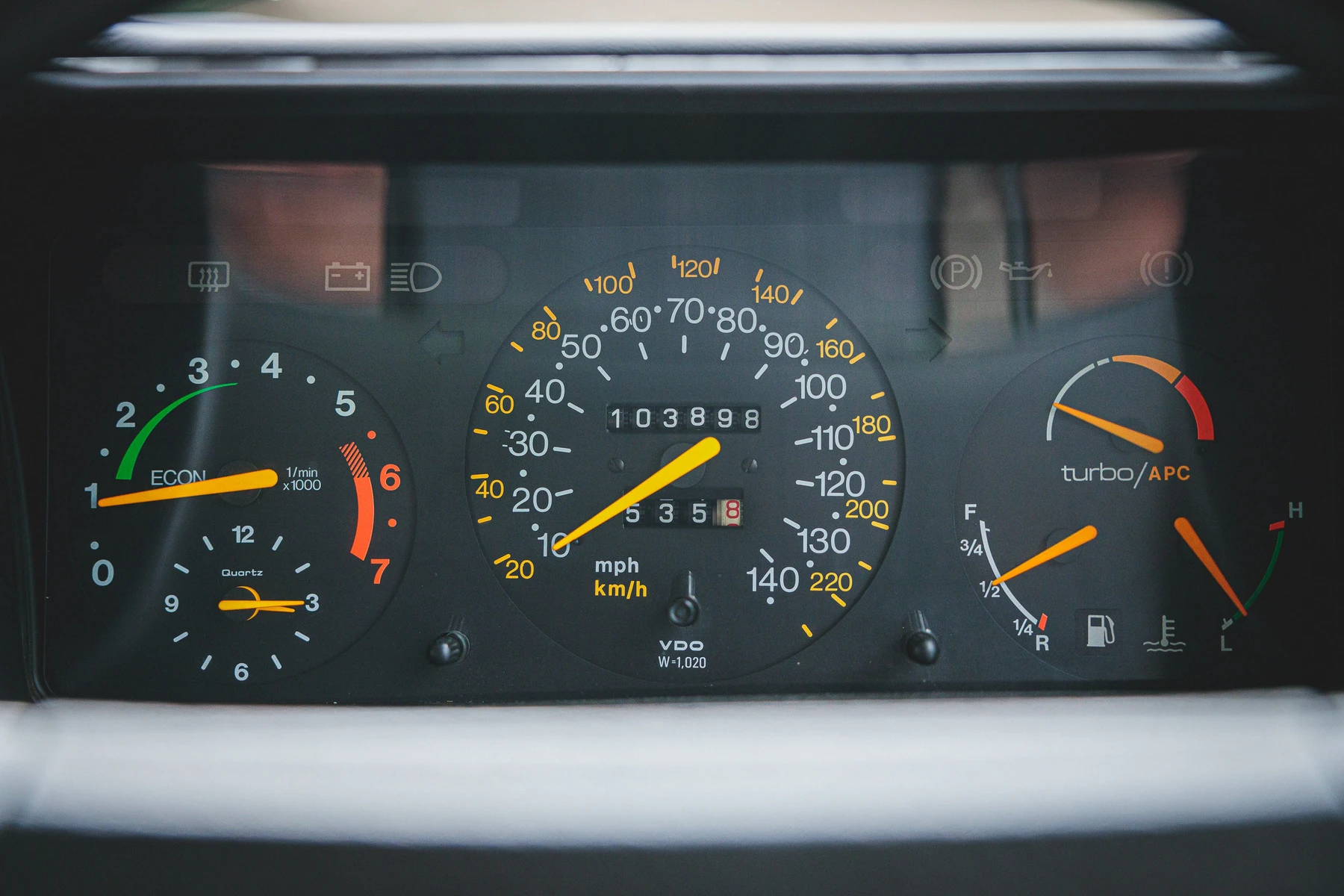 Saab 900 Turboturbo boost dial