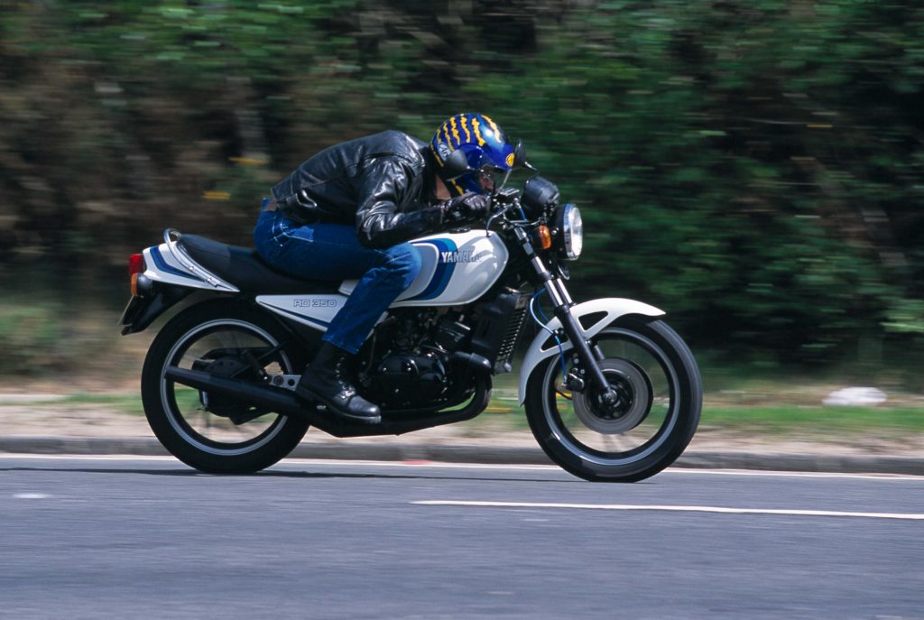 Yamaha RD350LC test