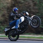 With a twist of the throttle, the Yamaha RD350LC was a party animal
