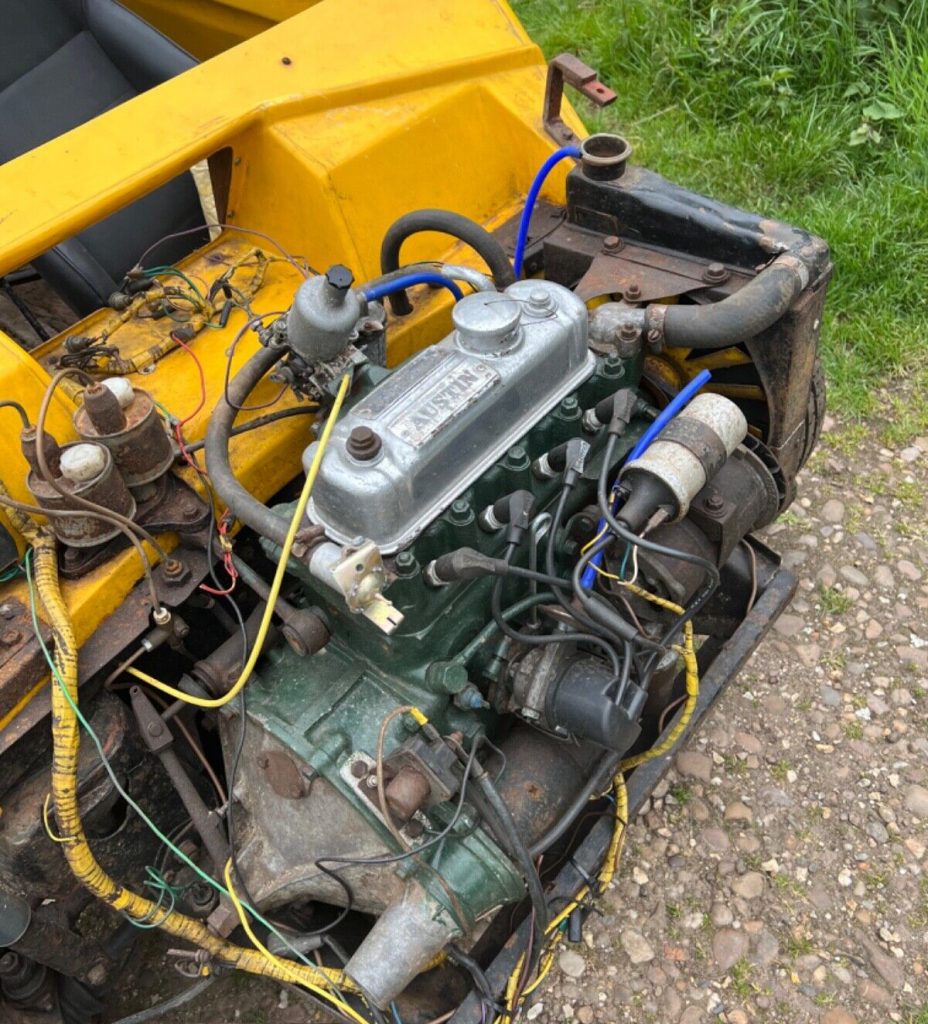 1963 Mini Status 365 engine