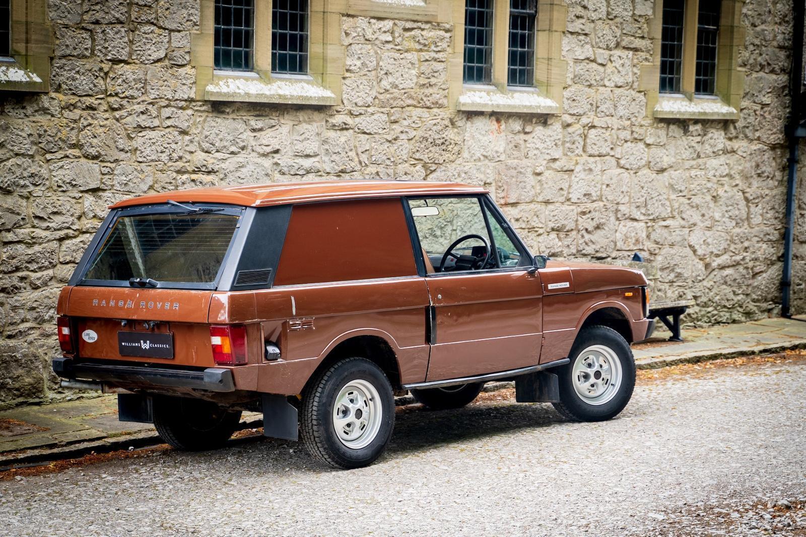 What's all this then? Ex-undercover police Range Rover Commercial for sale