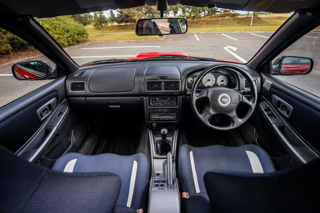 Subaru Impreza Turbo interior