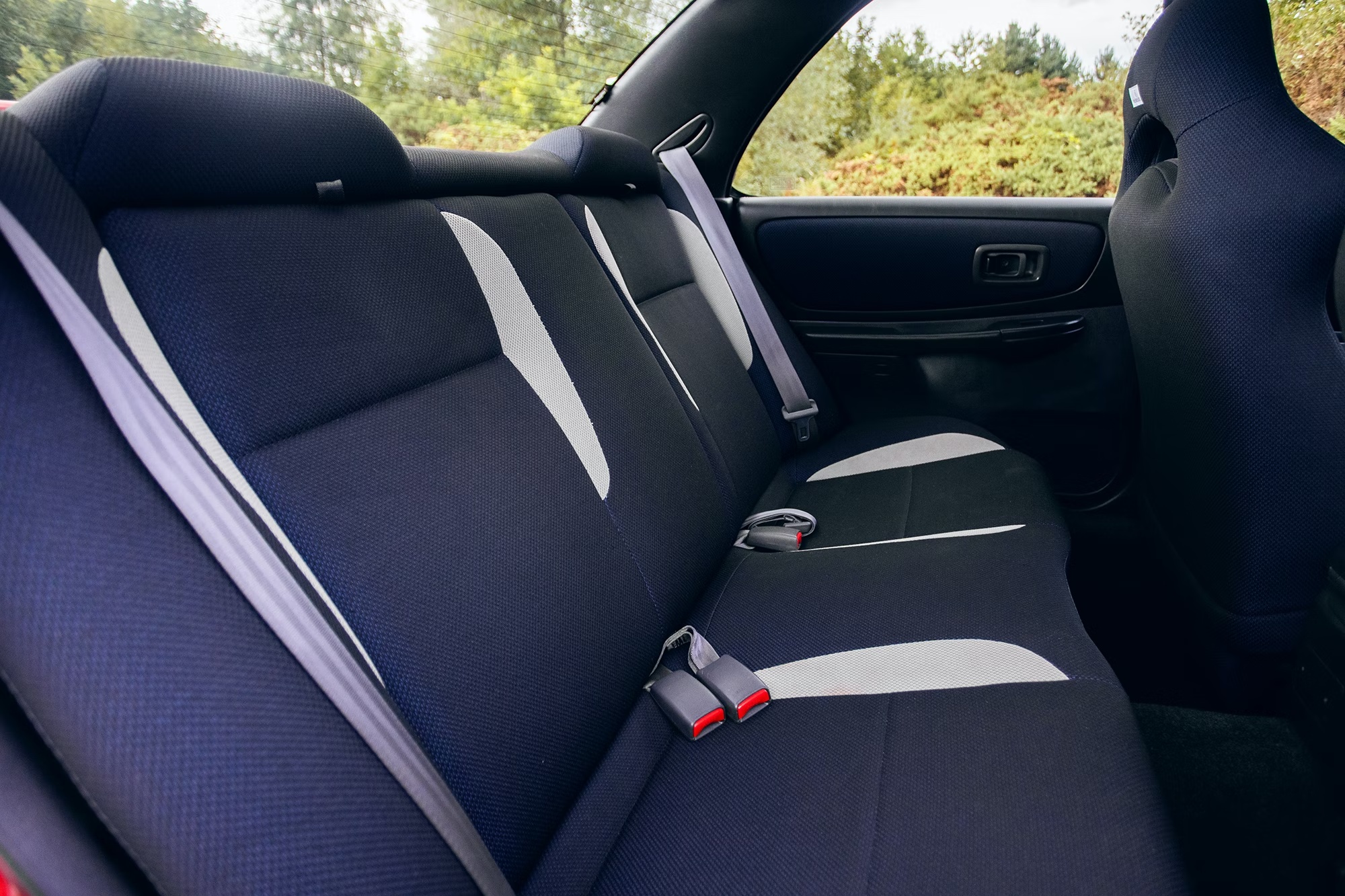 Subaru Impreza Turbo back seats