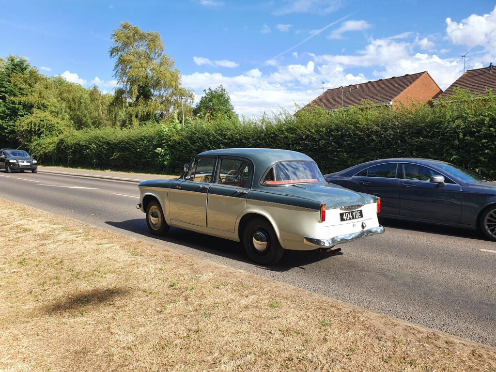 Hillman Minx tyre