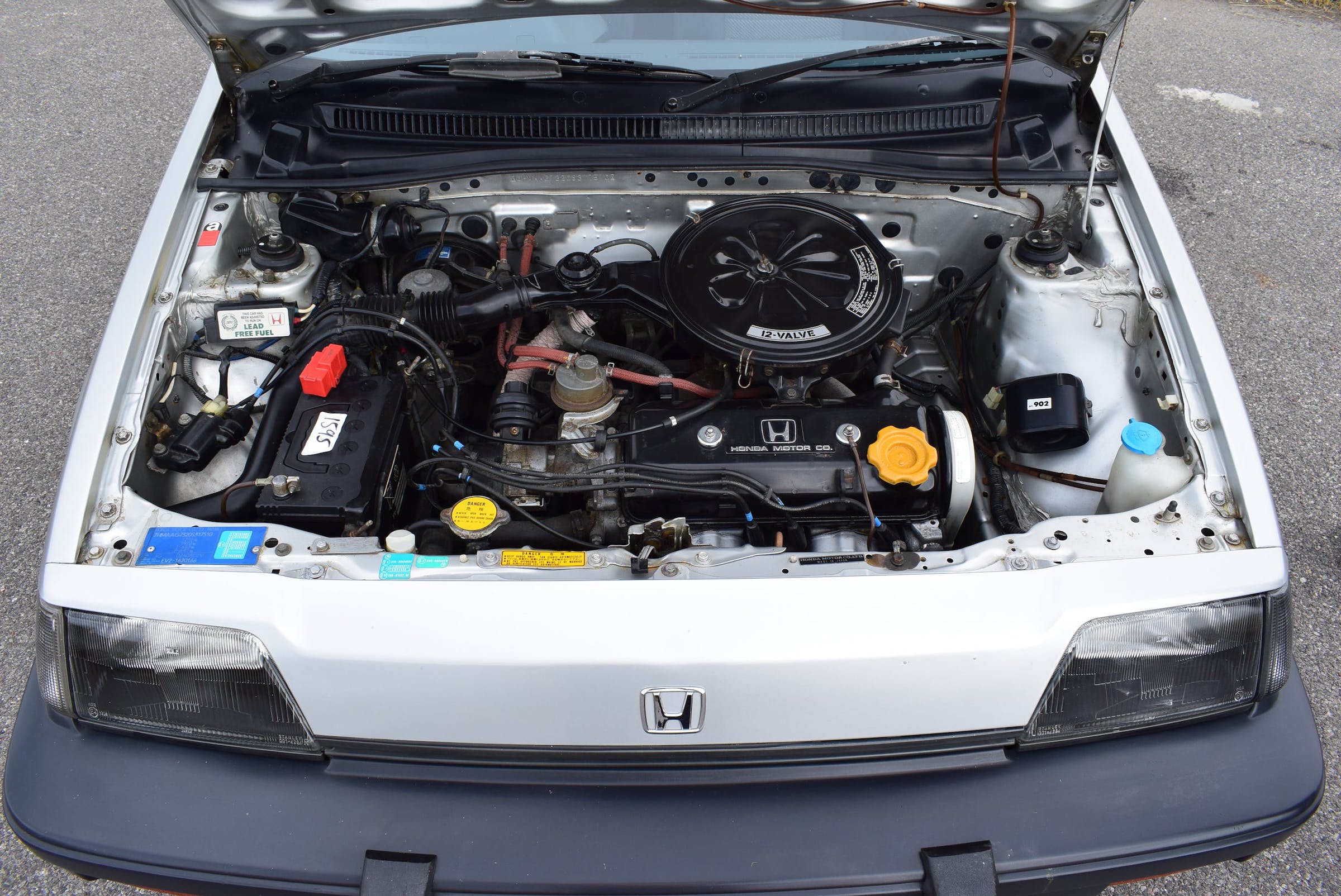 1987 Honda Civic DL engine