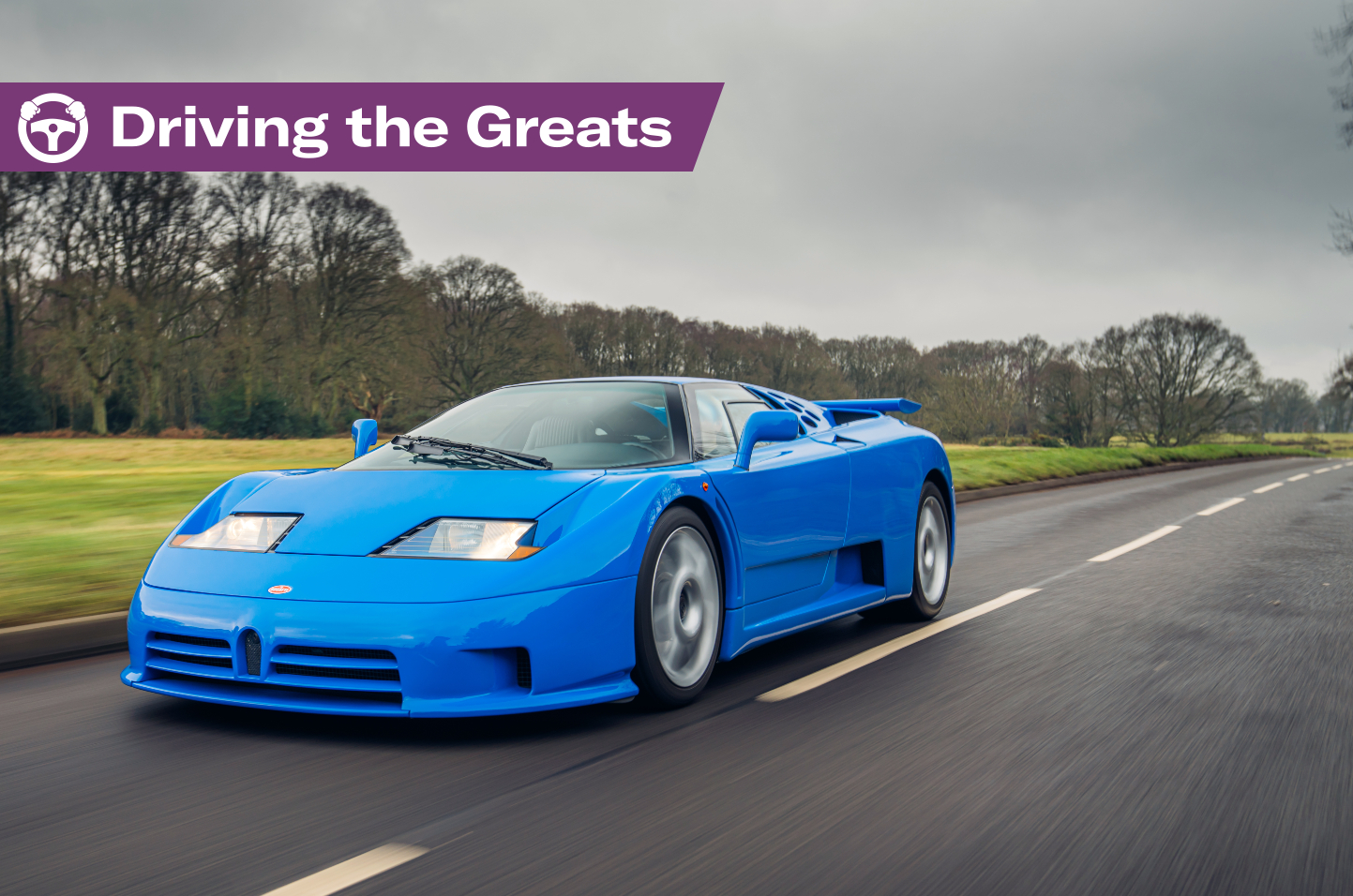 Driving the Greats: Bugatti EB110