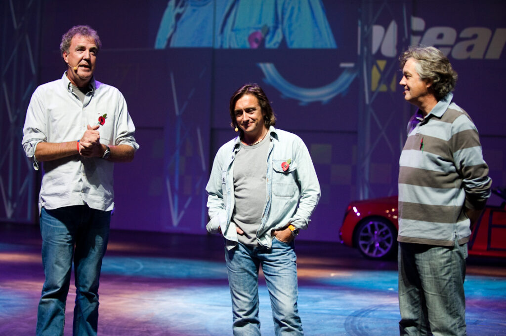 James May, Richard Hammond and Jeremy Clarkson