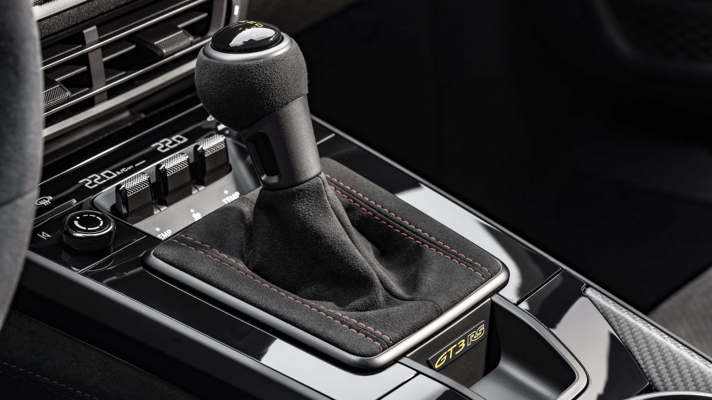 Porsche 911 992 GT3 RS gear selector