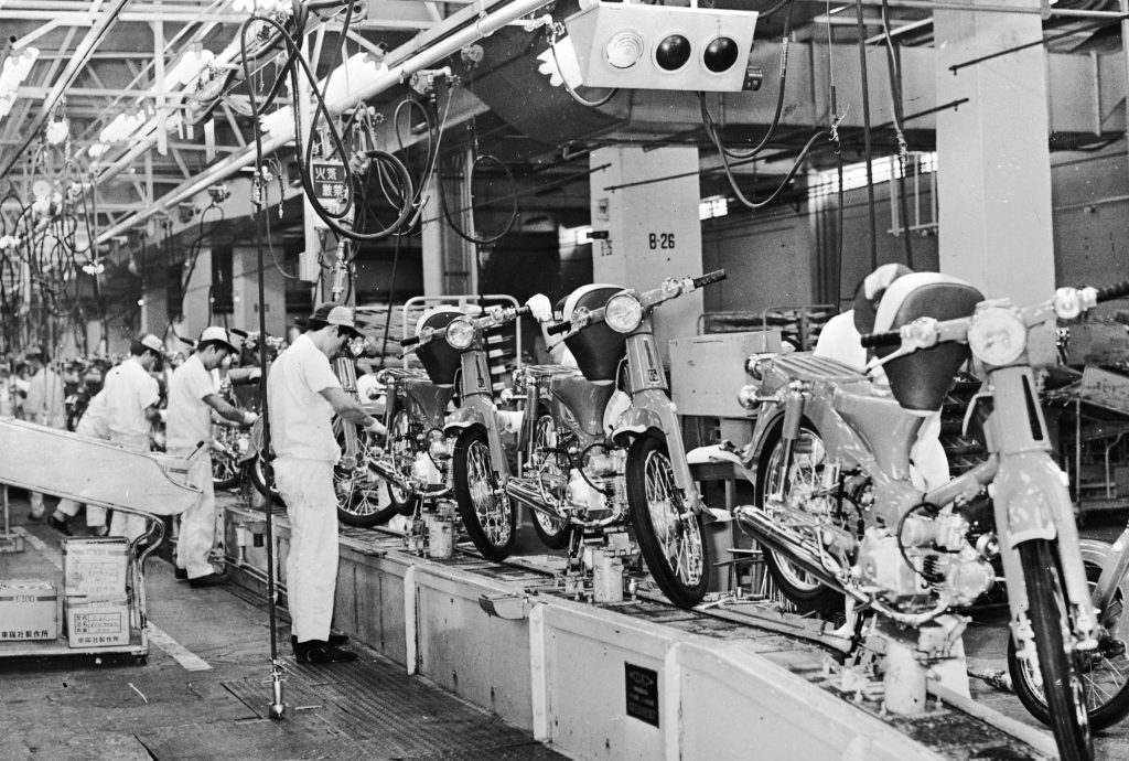 Honda Super Cub production 1978