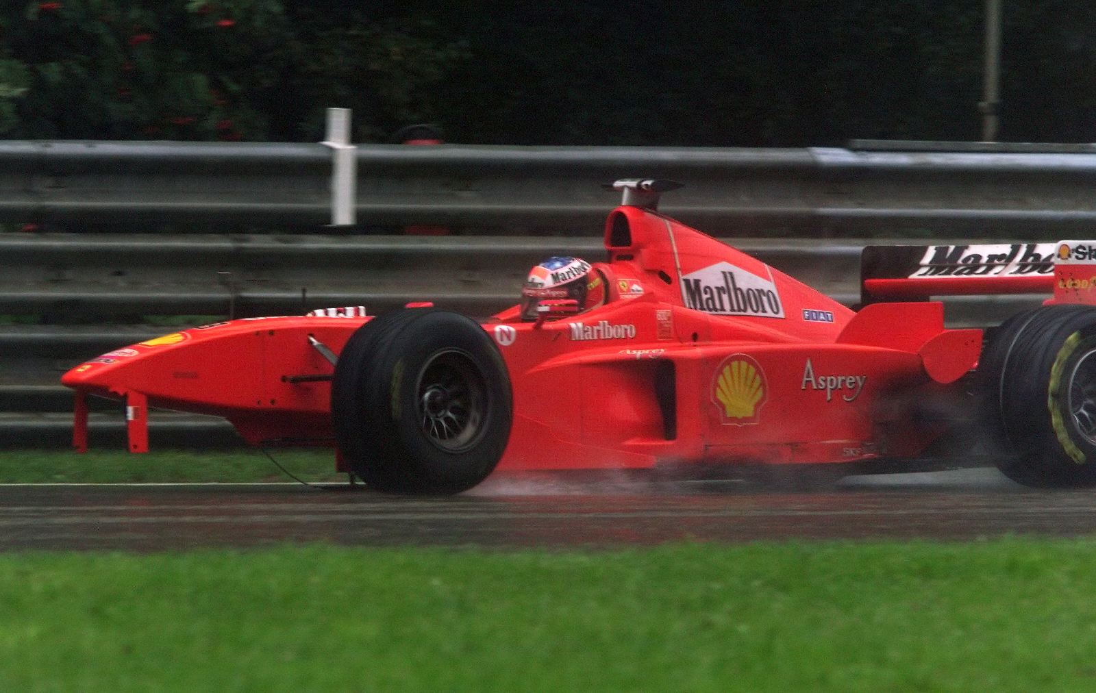 Belgian Grand Prix 1998: Rain stops play for Schumacher’s title bid