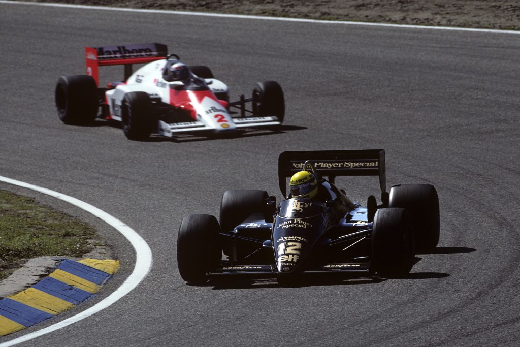 Alain Prost Ayrton Senna