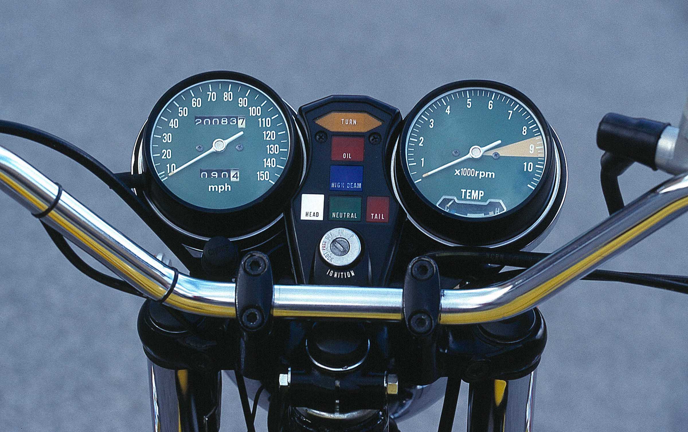 Honda Gold Wing dials