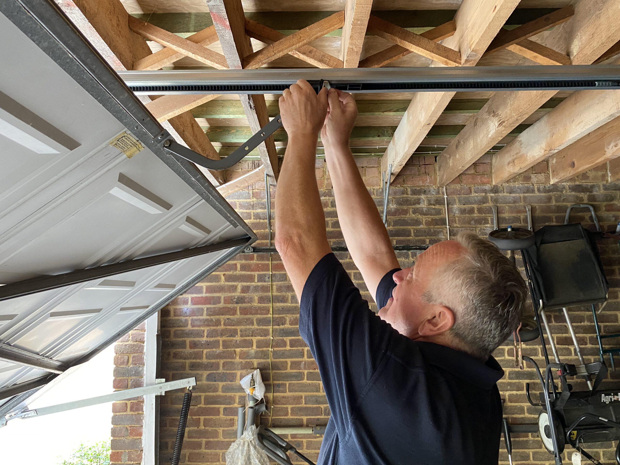 Fixing a garage door