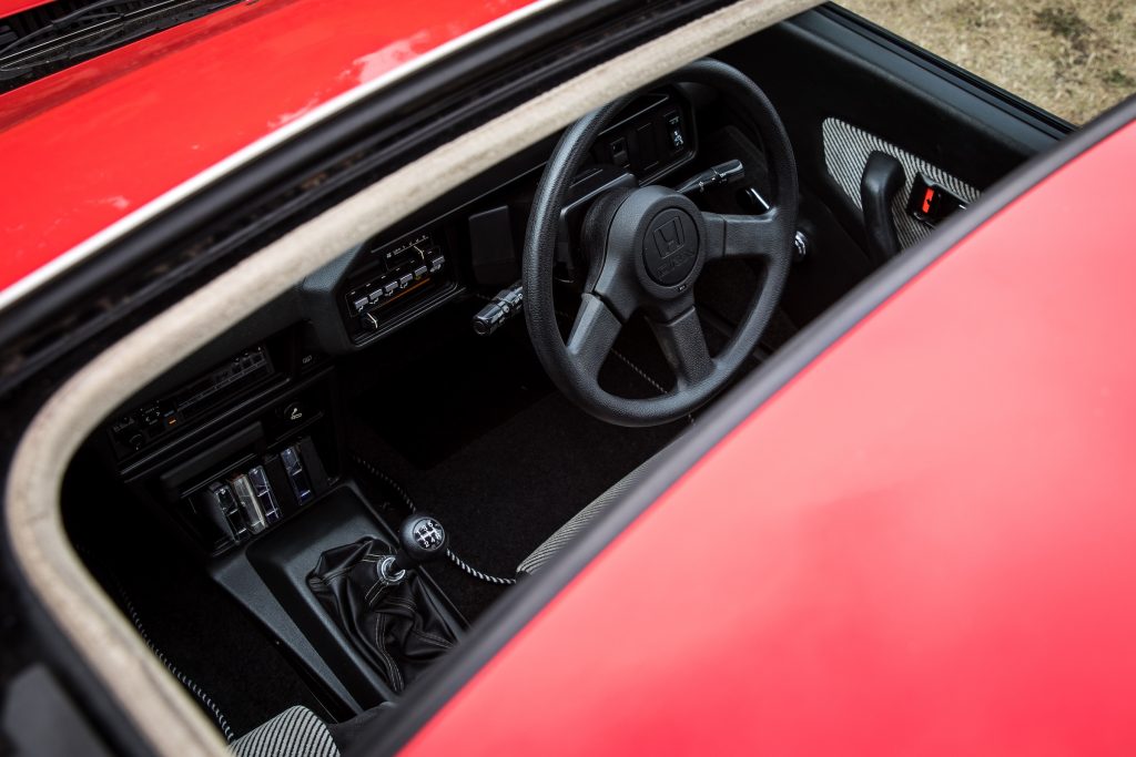 1987 Honda CRX sunroof