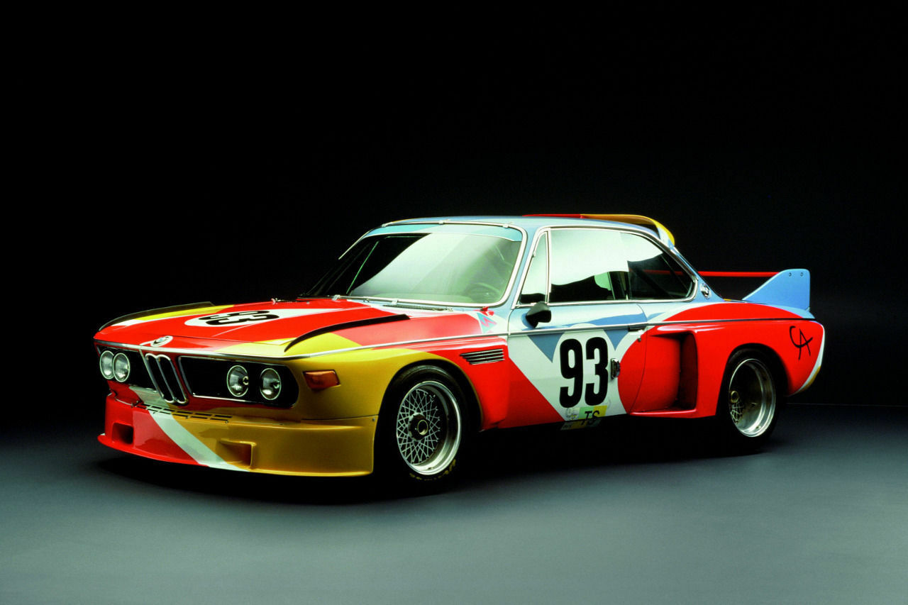 BMW 3.0 CSL Calder art car